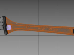 Screw wrench 3D Model