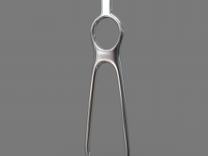 Volkman retractor 216mm Model 3D