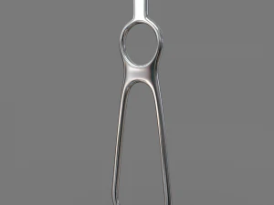 Volkman retractor 216mm 3D Model