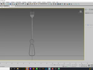 Volkman retractor 216mm 3D Model