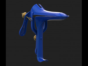 Graves Vaginal Speculum Model 3D