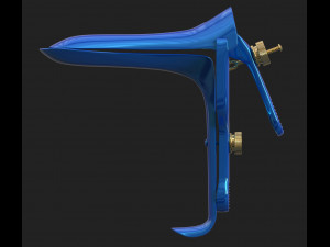Graves Vaginal Speculum Model 3D