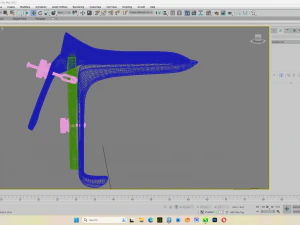 Graves Vaginal Speculum 3D Model