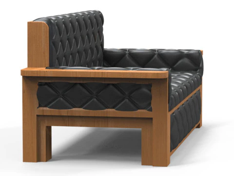 11 seater sofa set 3D Model