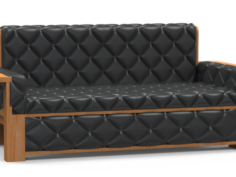 11 seater sofa set Modelo 3D