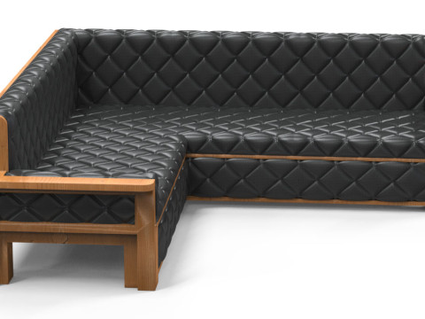 11 seater sofa set Modelo 3D