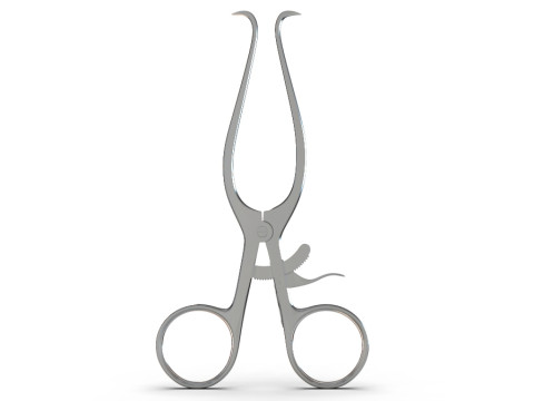 Gelpi Self-Retaining Retractor 18cm 3D Модель
