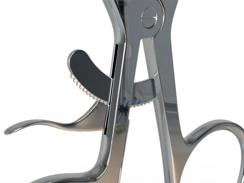 Gelpi Self-Retaining Retractor 18cm 3D Model
