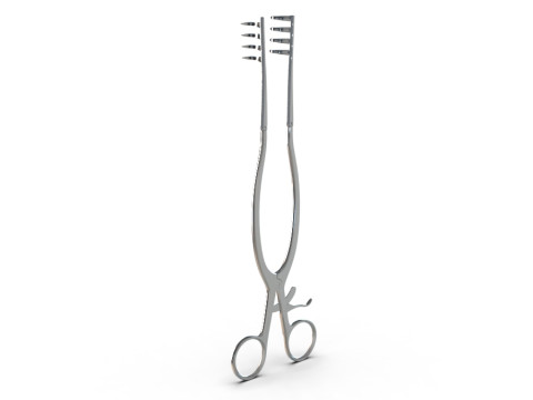 STILLE SELF-RETAINING RETRACTOR 3D 모델