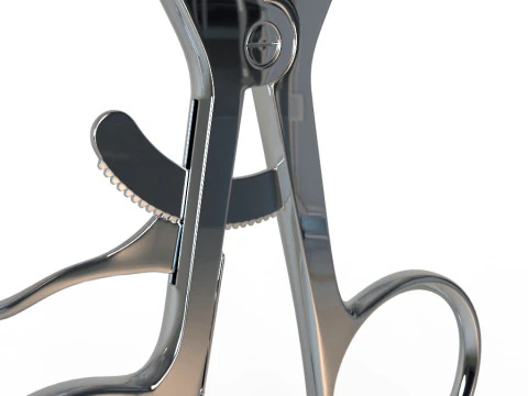 STILLE SELF-RETAINING RETRACTOR 3D Model