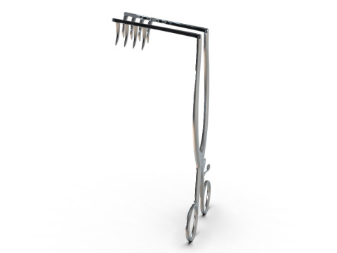 STILLE SELF-RETAINING RETRACTOR 3D 모델