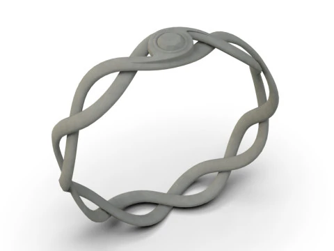 Zig zag halkası 3D Model