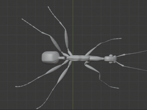 Haidomyrmex scimitarus 3D 模型