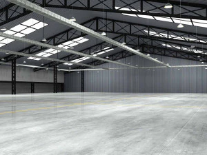 51 exhibition hall 3D Model