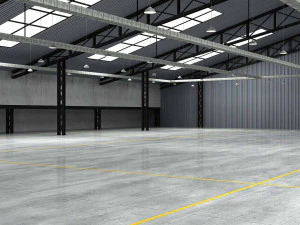 51 exhibition hall 3D Model