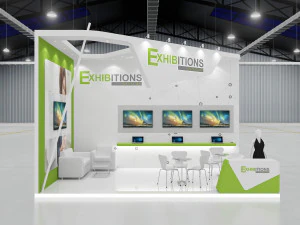 exhibition stand 3D Model