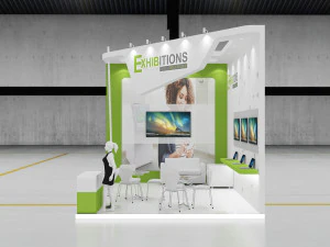 exhibition stand 3D Model