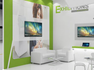 exhibition stand 3D Model