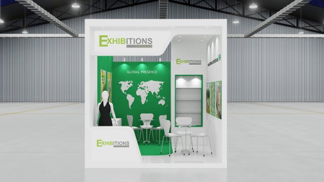 exhibition stand options 2 3D 모델 .c4d .max .obj .3ds .fbx .stl .blend 