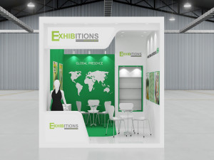 exhibition stand options 2 Modèle 3D