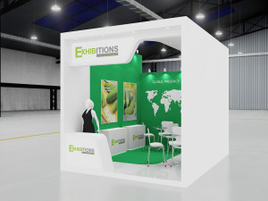 exhibition stand options 2 3D 모델