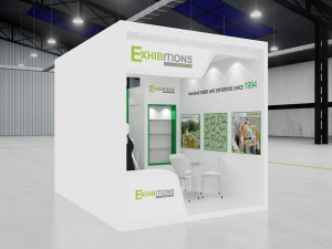 exhibition stand options 2 3D 모델