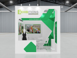 exhibition stand options 2 3D 모델