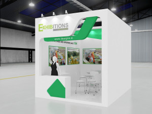 exhibition stand options 2 3D 모델