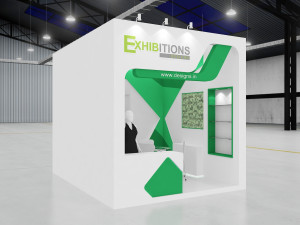 exhibition stand options 2 3D 모델