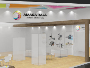 exhibition stand two sides open stall 3Dモデル