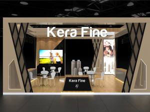 Exhibition Stall Four Side Open 11X4 Model 3D