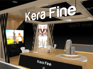 Exhibition Stall Four Side Open 11X4 3D Модель