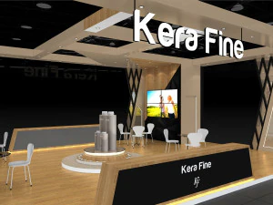 Exhibition Stall Four Side Open 11X4 3D Model