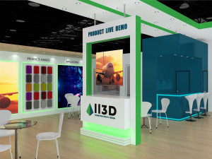 Exhibition Stall Three Side Open 7X11 Modèle 3D