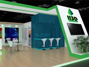 Exhibition Stall Three Side Open 7X11 Modèle 3D