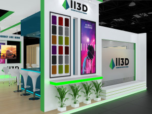 Exhibition Stall Three Side Open 7X11 Modèle 3D