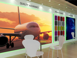 Exhibition Stall Three Side Open 7X11 Modèle 3D