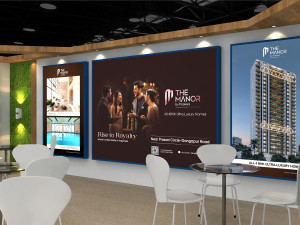 Exhibition Stall One Side Open 8X5 Modelo 3D