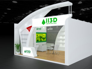 Exhibition Stall One Side Open 6X5 3D Модель