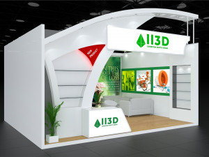Exhibition Stall One Side Open 6X5 3D Модель