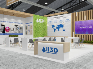 Exhibition Stall Two Side Open 8X10 Modèle 3D