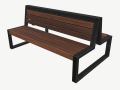 double bench 3D 모델