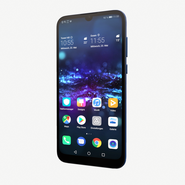 smartphone Model 3D .c4d .max .obj .3ds .fbx .stl .blend 