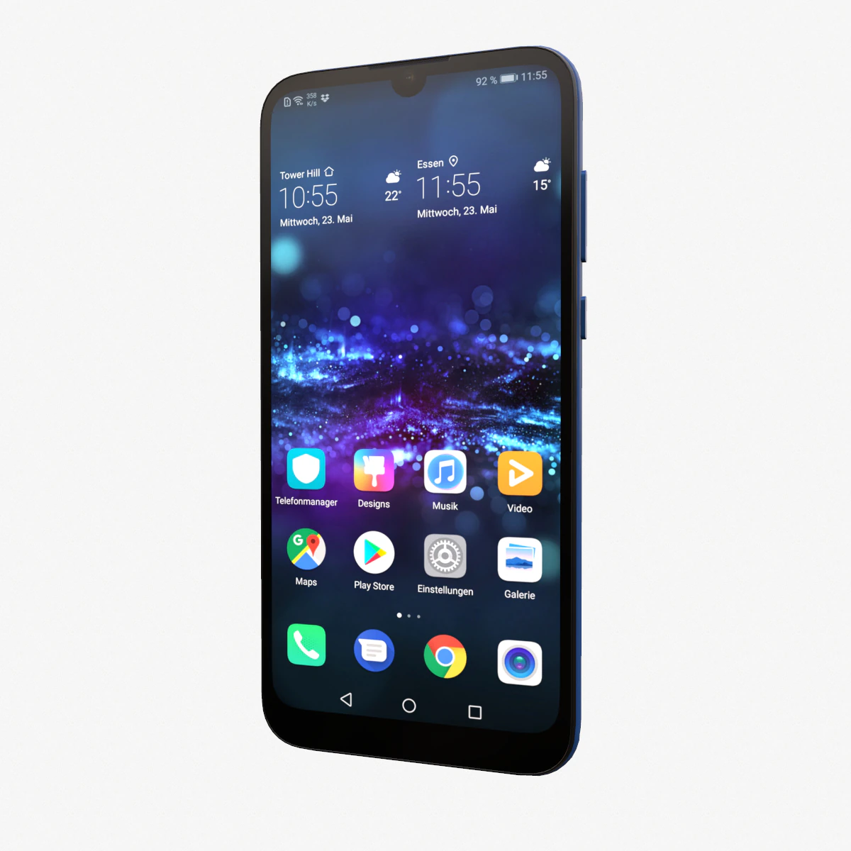 smartphone 3D Model .c4d .max .obj .3ds .fbx .stl .blend 