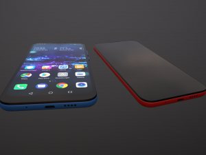 smartphone Model 3D