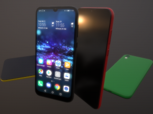 smartphone Model 3D