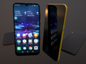 smartphone Model 3D