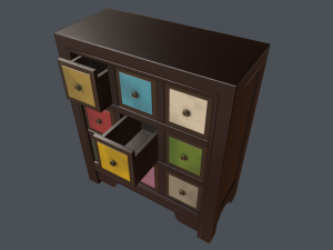 commode 3D Модель