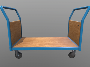 platform trolley Model 3D