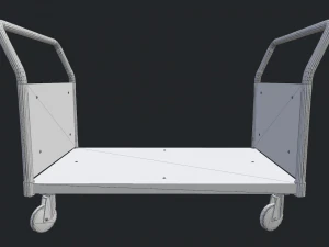platform trolley 3D Model
